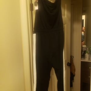 Strapless jumpsuit with tags.